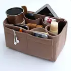 Makeup Cosmetic travel storage felt bag organizer with High quality