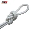 NTR polypropylene coated and wire cores braided rope