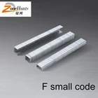 Factories 4-13mm Carton Iron Framing F40 Sofa Staple F Series Air Gun Staples Pin U Type Nails Galvanized Staple