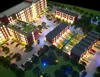 Acrylic & ABS Plastic building architecture model , architecture model maker