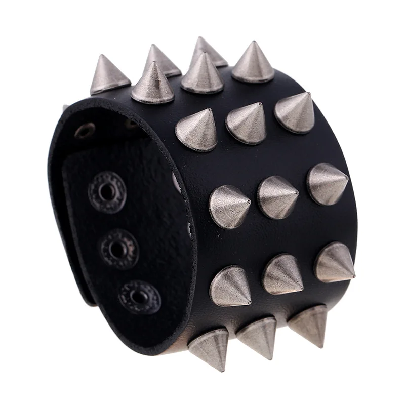 Rock and roll Hyperbole bracelets, Punk Genuine leather bracelets for men fashion bracelets
Rock and roll Hyperbole bracelets, Punk Genuine leather bracelets for men fashion bracelets