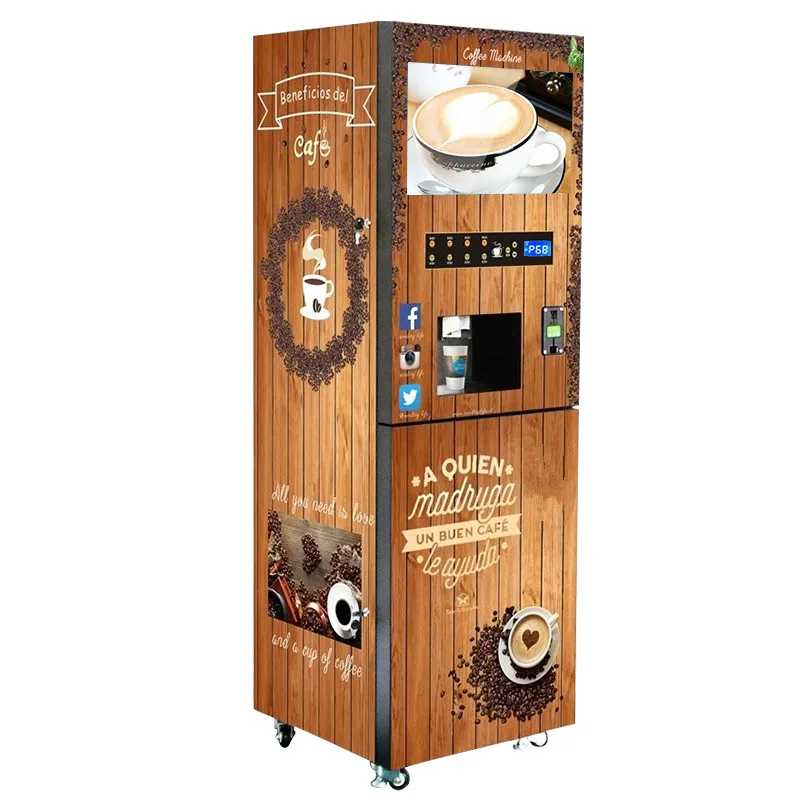 Instantané Commercial complètement automatique/distributeur automatique de café de Yinong