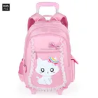 School Kids Trolley Bag School Backpack With Wheel China Supplier