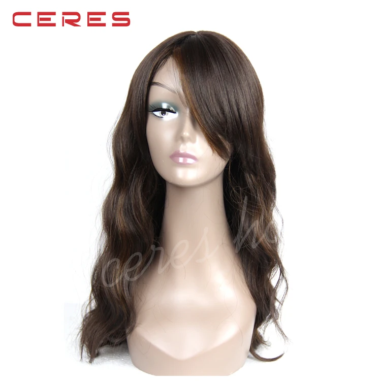 deep wave hair wig, KK fiber heat resistant flame retardant synthetic deep wave wig for sale