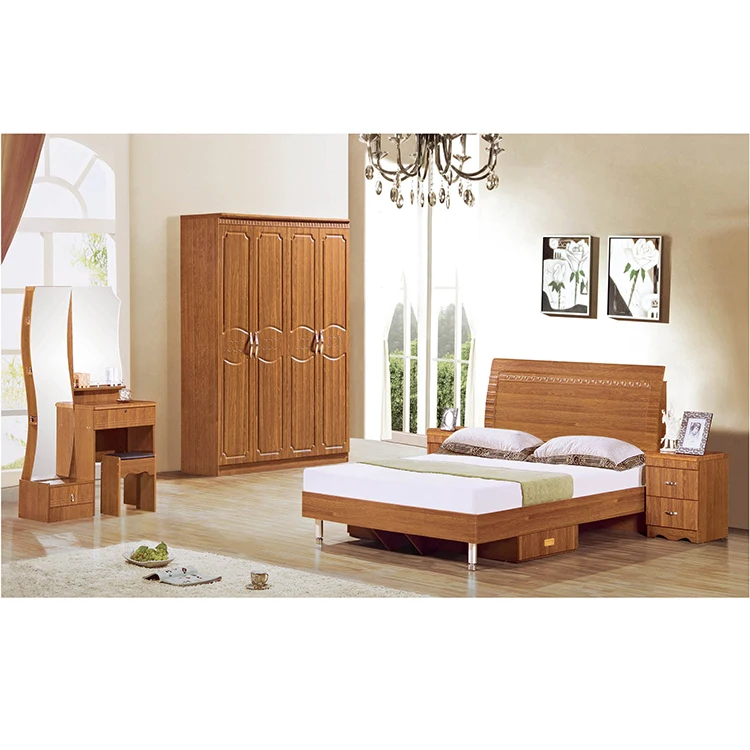 Afrique Style moderne simple modulaire MDF lit mobilier de chambre ... Afrique Style moderne simple modulaire MDF lit mobilier de chambre ...