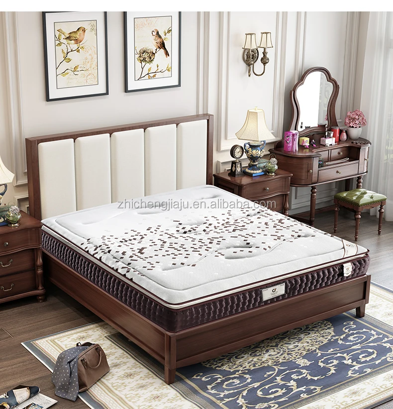 Hybrid sleeping bed foldable futon topper comfort portable folding bed guest fabric cover pillow top mattress - Jozy Mattress | Jozy.net