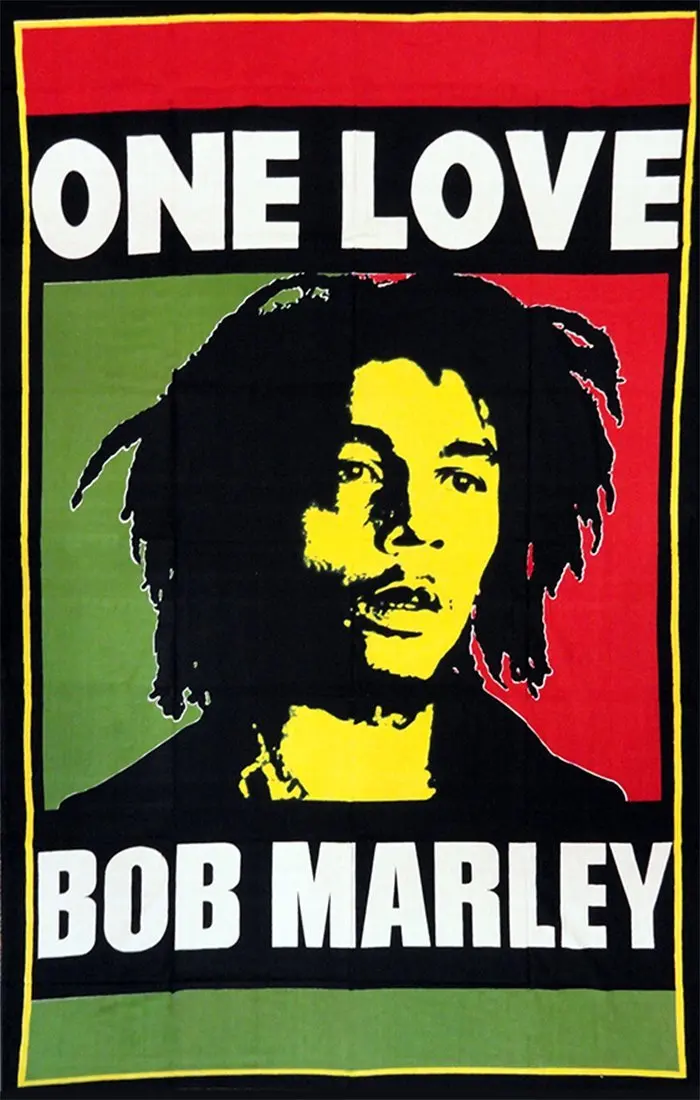 one love bob marley tapestry (55 x 85) #41  15.25