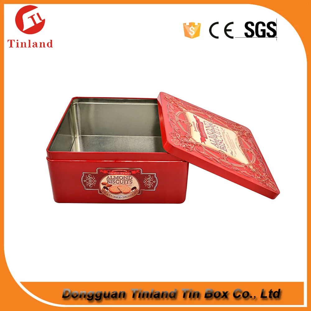 metal tin box for packaging mooncake