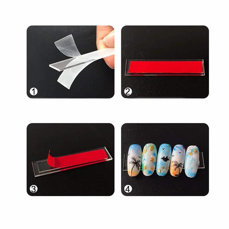 Clear Acrylic nail art design display sheet  (4).jpg