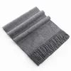 High Quality Classic Winter Style Fashion 100% Cashmere Scarf Men