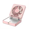 2019 OEM LOGO Electrical USB mirror fan cooling portable,mini handheld fan for Summer outdoor activities