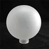handmade blown borosilicate lighting glass ball frosted pyrex globe ball sandblasted blown glass with G9 screw