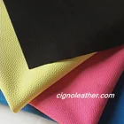 Colorful vinyl fabric pvc synthetic leather for shoes, handbags,car seat and furniture