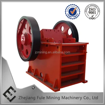 Hot selling single toggle mineral jaw crusher machine