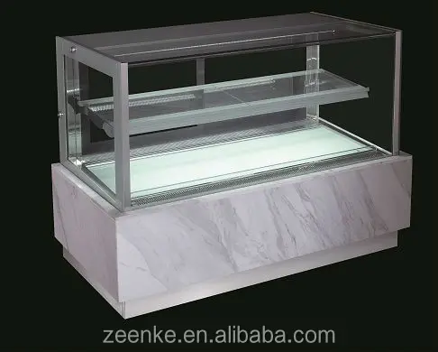 clod deli cake display cases/cake display supermarket showcase freezer refrigeration