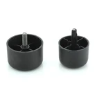 With Free Sample Plastic Round Base Home Adjustable Furniture Glide Leveling Foot VT-12.001