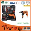 102PCS Tool kits hot selling in Asia market with cheaper drill machine