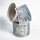 custom self adhesive water proof product printed labels PET material machine use sticker for new Zealand market