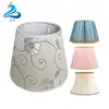 Customizable Cotton Fabric Textile Bulb Clip Lampshade