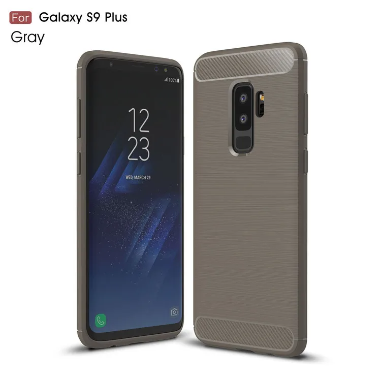 2019 New Design Anti-Fall For Samsung Galaxy S9 Plus Back Cover Case Carbon Fiber Soft TPU Case Phone For Galaxy S9 Plus, Black;red;navy;gray
2019 New Design Anti-Fall For Samsung Galaxy S9 Plus Back Cover Case Carbon Fiber Soft TPU Case Phone For Galaxy S9 Plus, Black;red;navy;gray