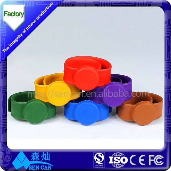 professional rfid silicone bracelet wristband