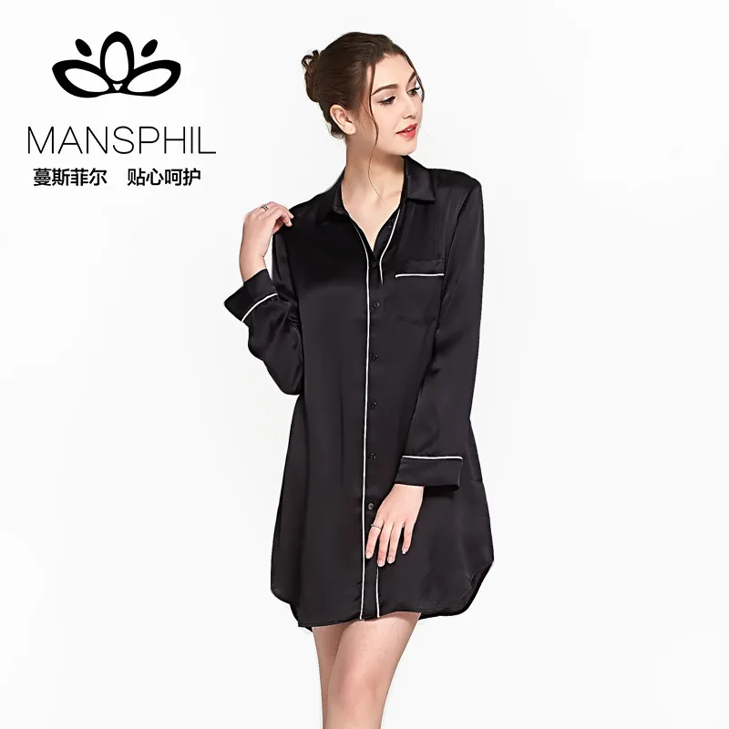 100% Silk Satin 2019 Year Luxurious Contrast Piped Long Pajama Long Sleeves Shirt Dress Lapel Boyfriend Sleep Shirt, Black;baby pink;wine;organge
100% Silk Satin 2019 Year Luxurious Contrast Piped Long Pajama Long Sleeves Shirt Dress Lapel Boyfriend Sleep Shirt, Black;baby pink;wine;organge