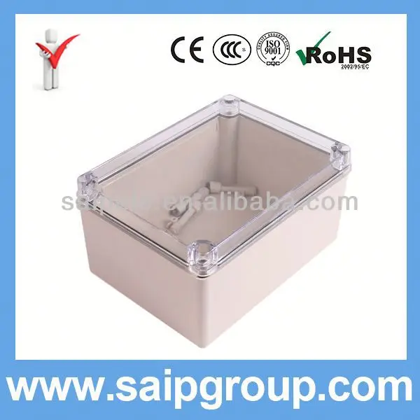 IP66 China ABS Surface Mount Plastic Electrical Boxes With Clear Cover 150x200x100mm