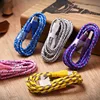 Wholesale nylon braided cell phone usb data charger cable 1M 2M 3M for Samsung Iphone usb cable