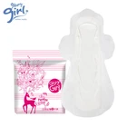 Premium A Grade 100% organic cotton and biodegradable sanitary napkins eco-friendly sanitary pads