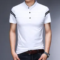 2019 summer o neck short stripe sleeves button up man classic t-shirt jersey sweatshirts polyester
2019 summer o neck short stripe sleeves button up man classic t-shirt jersey sweatshirts polyester