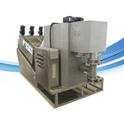 effective multi-plate type industrial sludge dehydrator unit