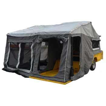 Kindle Topagee Camper Trailer With Doors And Tents And Windows