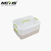home usage A8021 plastic material Divided 2 lays tool storage box