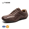 2018 new office boy type comfortable men conservative black genuine leather casual shoes