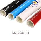 High temperature 500 degrees Thermal Insulation Fiberglass Fire Sleeving