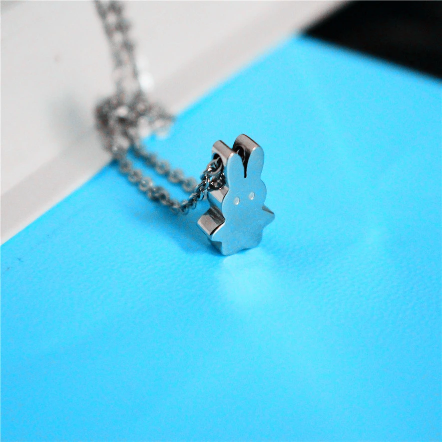 Lovely Rabbit Pendant Necklaces Accessories Women 316L Stainless Steel Jewelry Necklace, Multi
Lovely Rabbit Pendant Necklaces Accessories Women 316L Stainless Steel Jewelry Necklace, Multi