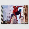 Hot movie wall poster spider man pop art oil paintings