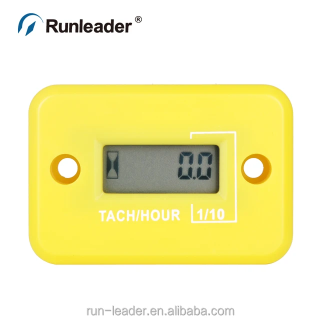 Tachometer Hour Meter counter 2 / 4 stroke for mower motorcycle jet ski boats forklift truck dirt bike MX pit bike