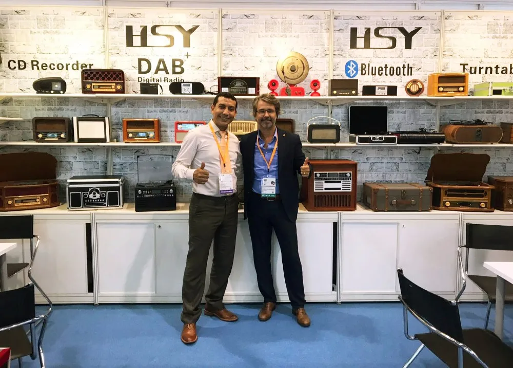 Tragbares Radio tupfen Dab + Radios in Holzoptik - ANKUX.COM