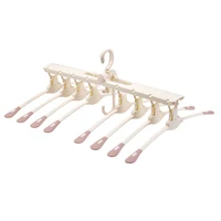multi-functional adjustable plastic folding coat hanger cllapsible clothes hanger 8 ranks set
multi-functional adjustable plastic folding coat hanger cllapsible clothes hanger 8 ranks set