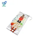 Microfiber Mobile Phone Pouch with Soft Cases, Logo Printing and Single/Double Drawstring (XY-00223)