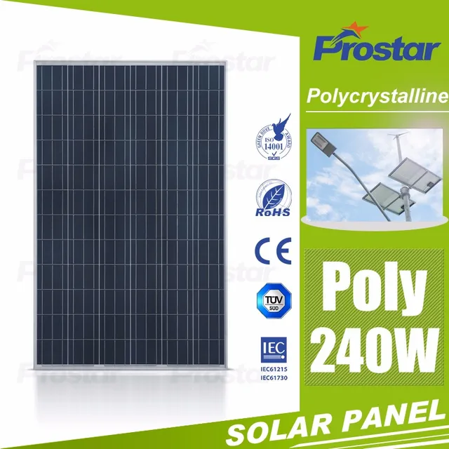 High Quality High Efficiency Solar PV Module 240w Solar Panel