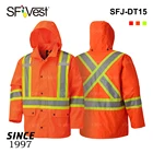 Waterproof Jacket Warning High Visibility Work Wear Security Work Clothing reflective safety Workwear
