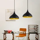 aluminum spin Modern Chandelier for resturuant office bar Living dance room pendant lamp ceiling light