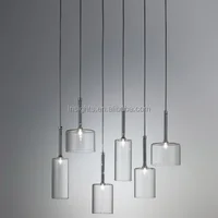 Italian Style Clear Blown Red Colorful