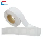 Roll packing transparent NFC big memory tag scanner RFID MIFARE Classic 1K wet inlay MIFARE Classic 4K sticker