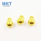 Supply eco-friendly plating abs plastic kone button cover small button covers for men coat shirt garment