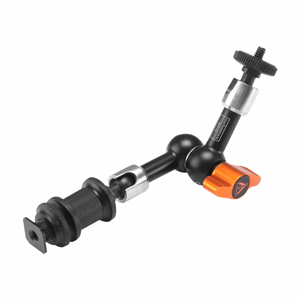 E-IMAGE EI-A49 7 inch Adjustable Articulating Friction Magic Arm for DSLR photo accessories
E-IMAGE EI-A49 7 inch Adjustable Articulating Friction Magic Arm for DSLR photo accessories