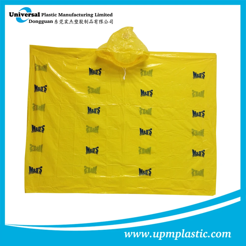 883A rain poncho with running printing.jpg