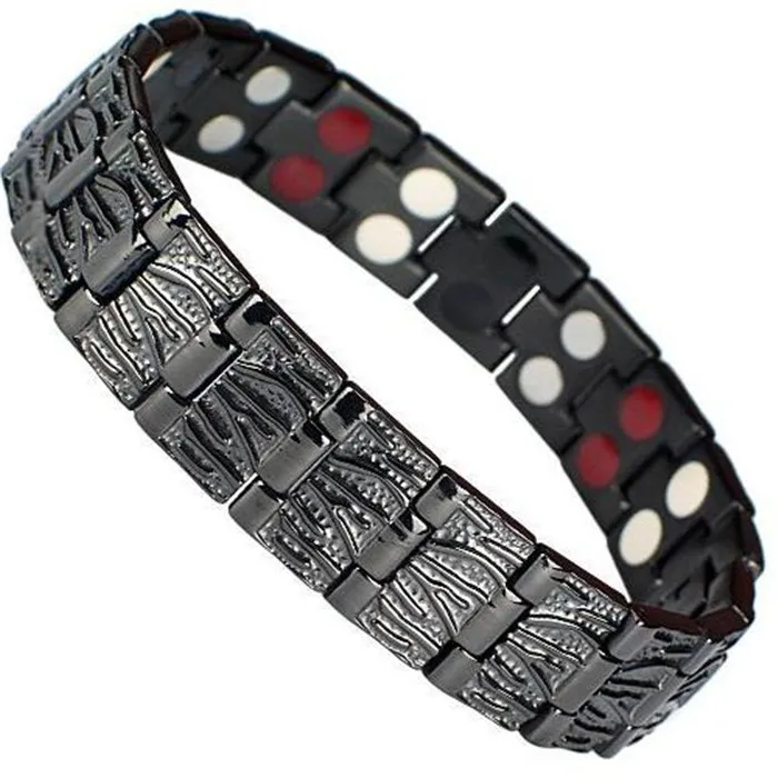 Jewelry 4 elements men's bracelet fashion power energy magnetic stainless steel bracelet, Black;gold;rose gold;silver
Jewelry 4 elements men's bracelet fashion power energy magnetic stainless steel bracelet, Black;gold;rose gold;silver